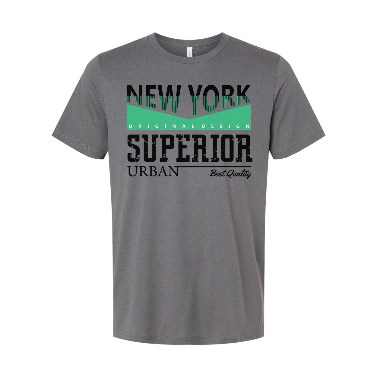 New York Superior Urban Graphic Tee With Original Design For Unisex Short Sleeve