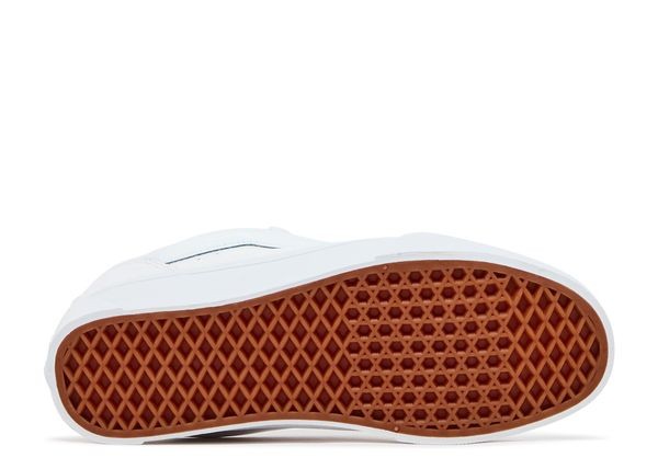 VANS KNU SKOOL LEATHER TRUE WHITE SIZE: MEN 8 WOMEN 9.5 – WHITE