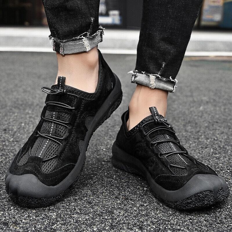 Summer Men’s Hiking Walking Casual Outdoor Sports Shoes Mesh Beathable Fashion