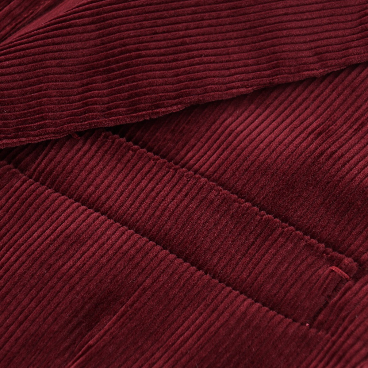 Brett Johnson Cherry Burgundy Velvet Corduroy Cotton Sport Coat 44R (Eu 54) New