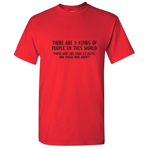 Good At Math Sarcastic Graphic Math Gift Idea Cool Humor Funny Novelty T-shirt