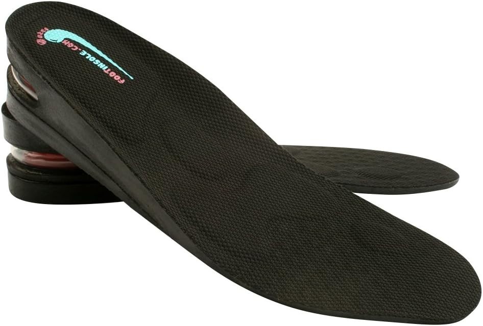 Elevate Your Style: 2″ Height Increase Insoles with Air Cushion for Men’s 7-11