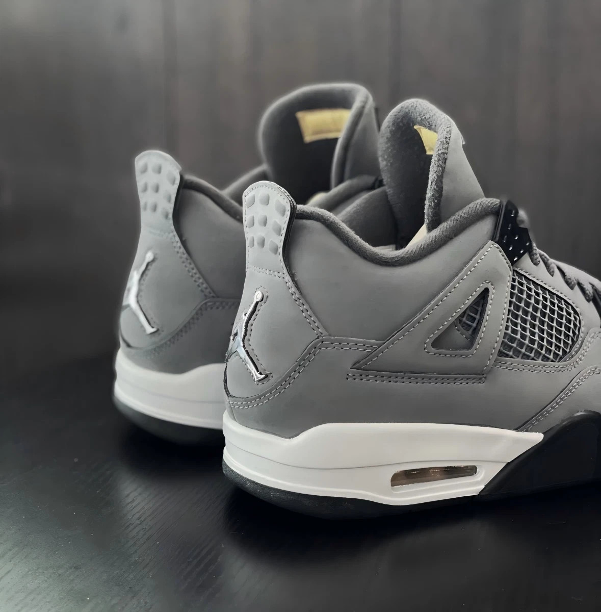 Jordan 4 “Cool Grey” Men’s Retro Basketball Shoes Mid Top Us Size 7-12