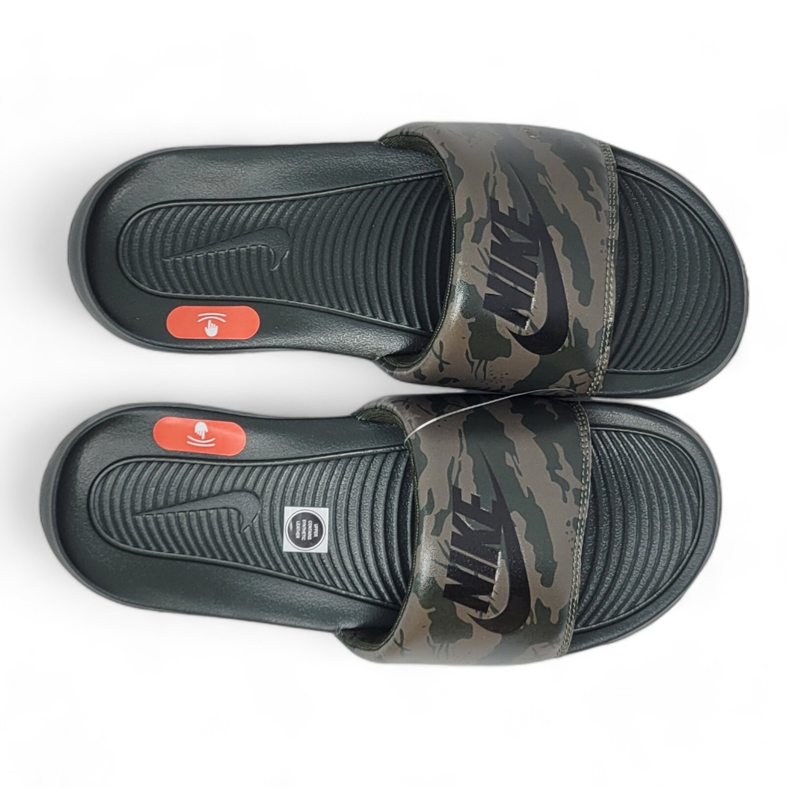 Nike Victori One Athletic Slides Men’s Sizes 7 or 8 Olive Stone Sport Sandals