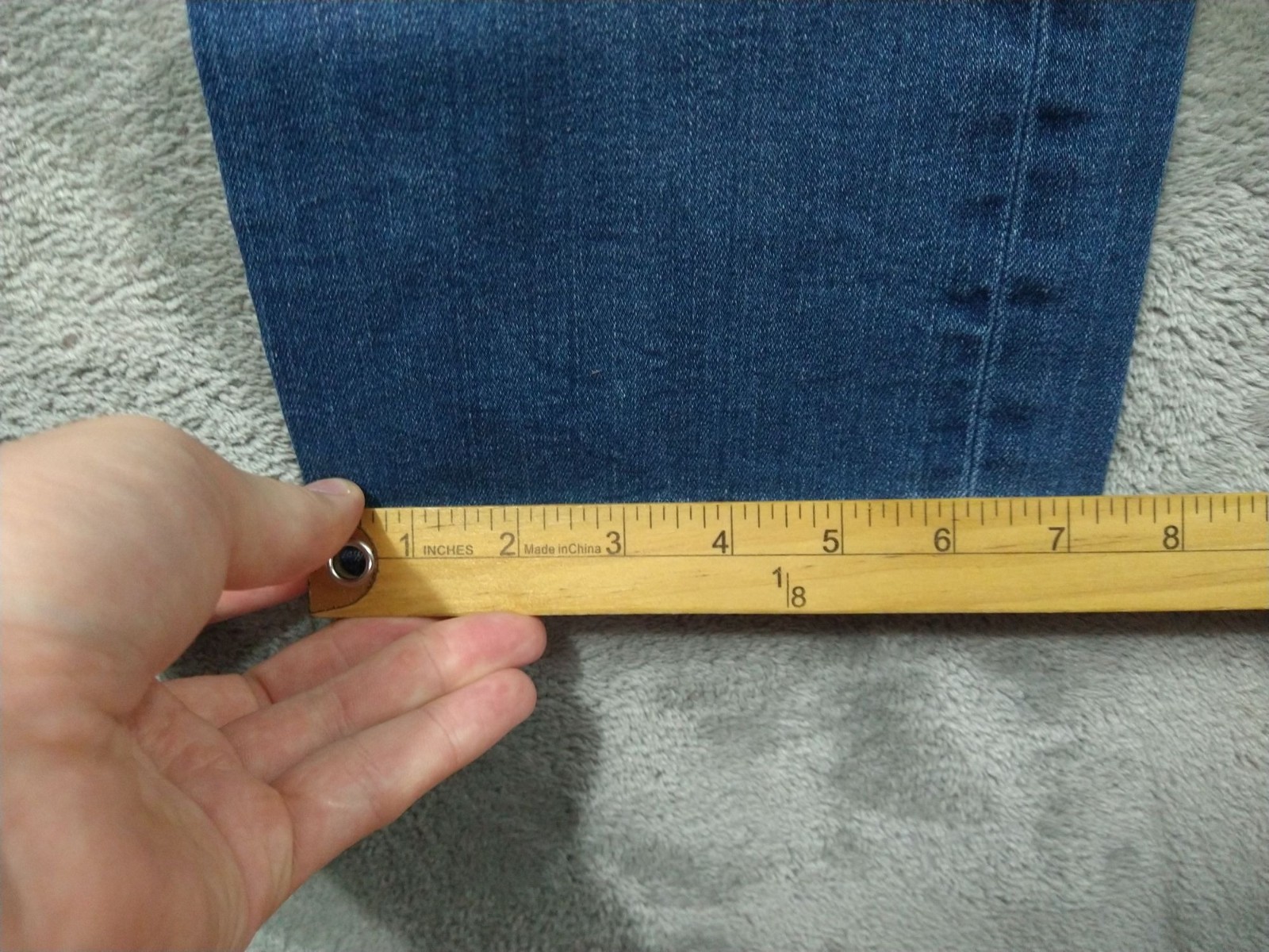 Mavi Jeans Mens 32×32 Blue Denim Slim Straight Leg Medium Wash Stretch Mid Rise