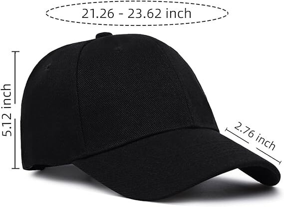 Solid Plain Baseball Cap Trucker Camo Blank Hat Ball Men Women Adjustable