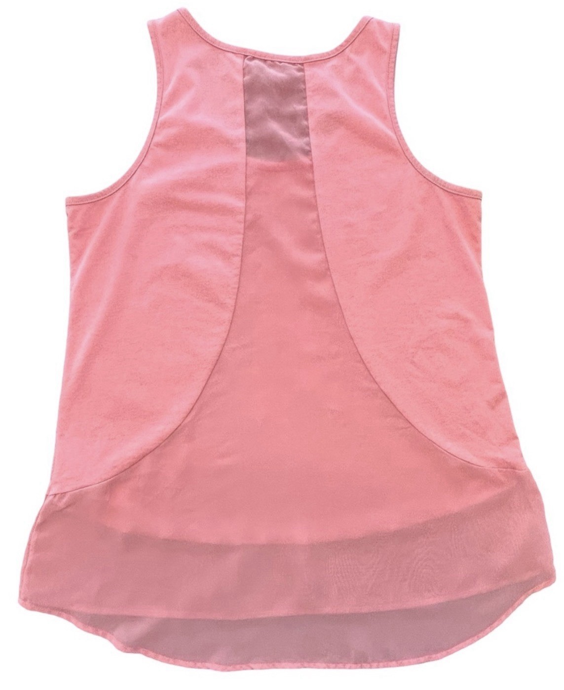 Disney Animators’ Coll. Lilo & Scrump Pink Tank Top sheer hem & back flowy XL