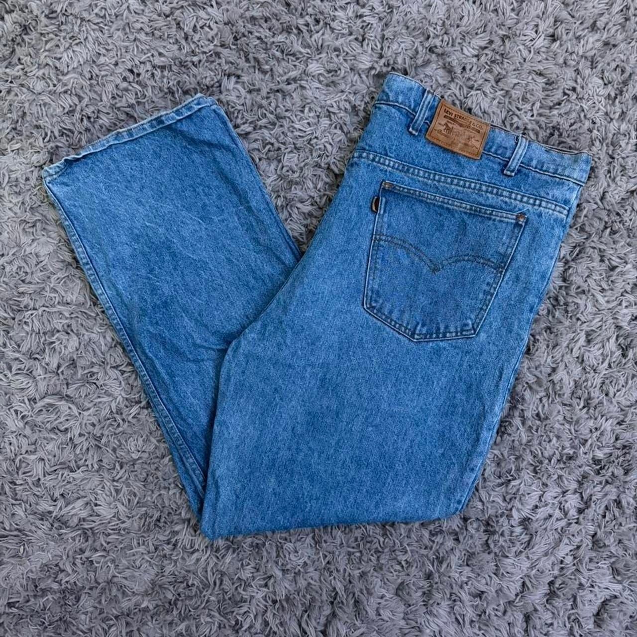 Levi’s 550 Relaxed Fit Blue Denim Jeans 46×30