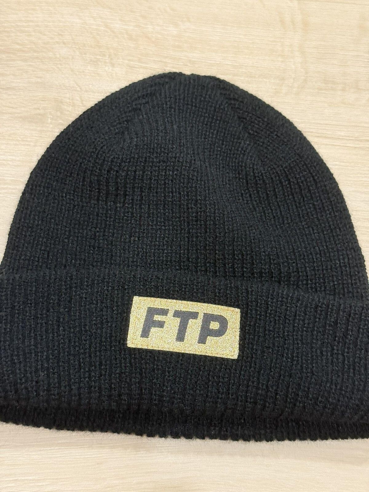 FTP 10 Year Anniversary Gold Patch Embroidered Beanie