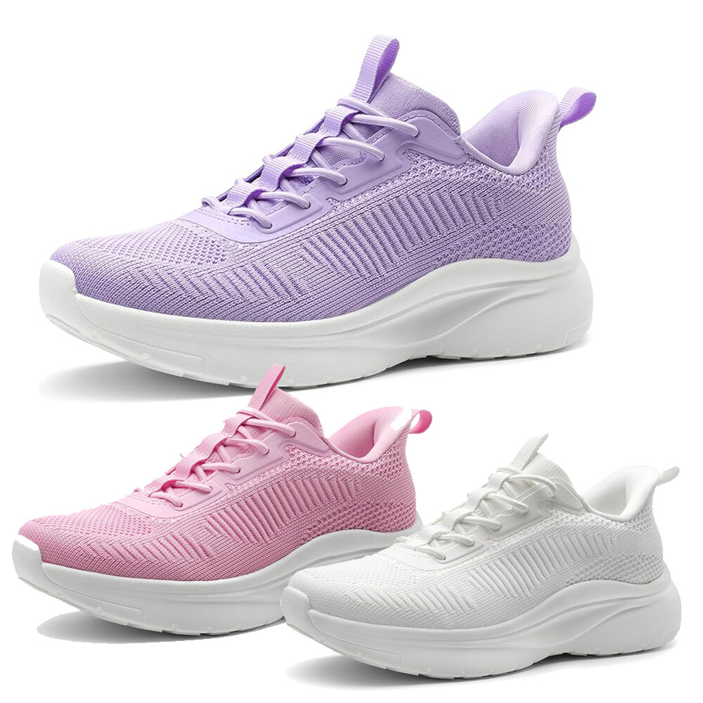Women’s Walking Lightweight Sneakers Breathable Hands-Free Cross Trainer Shoes