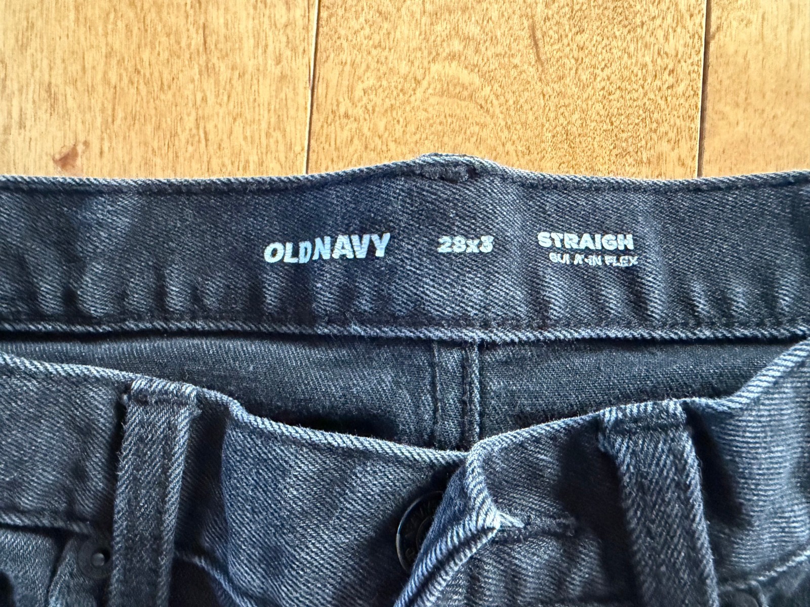 Old Navy Straight Built-In Flex Jeans Men’s Size 29×30 – Lot of 3 + 1 t-shirts