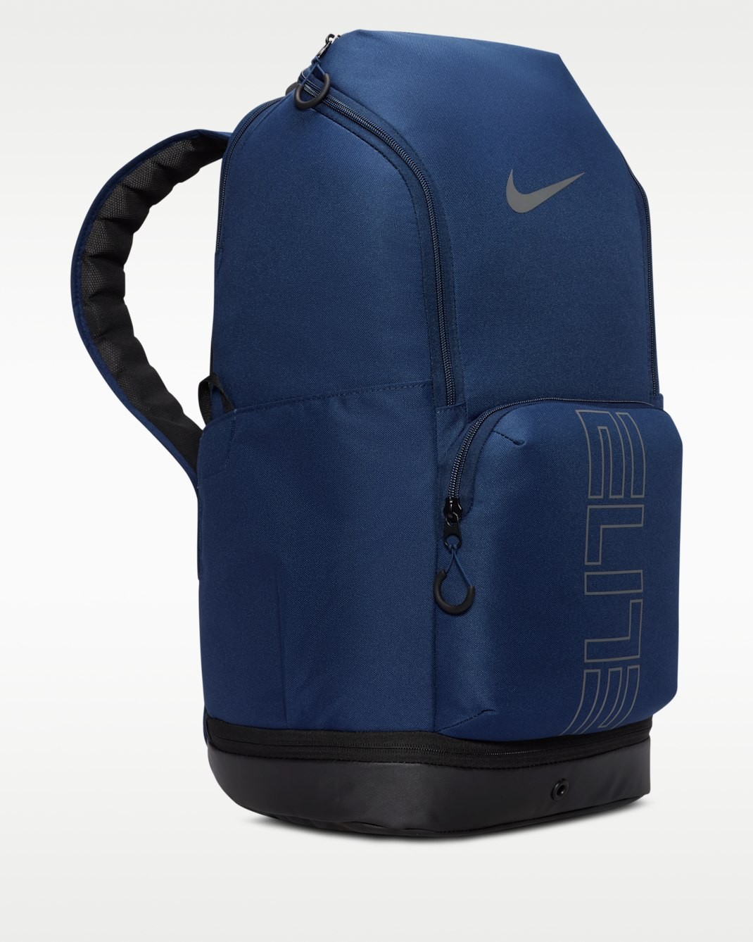 Nike Varsity Elite Backpack Midnight Navy Blue Black HM9965-410 32L Basketball