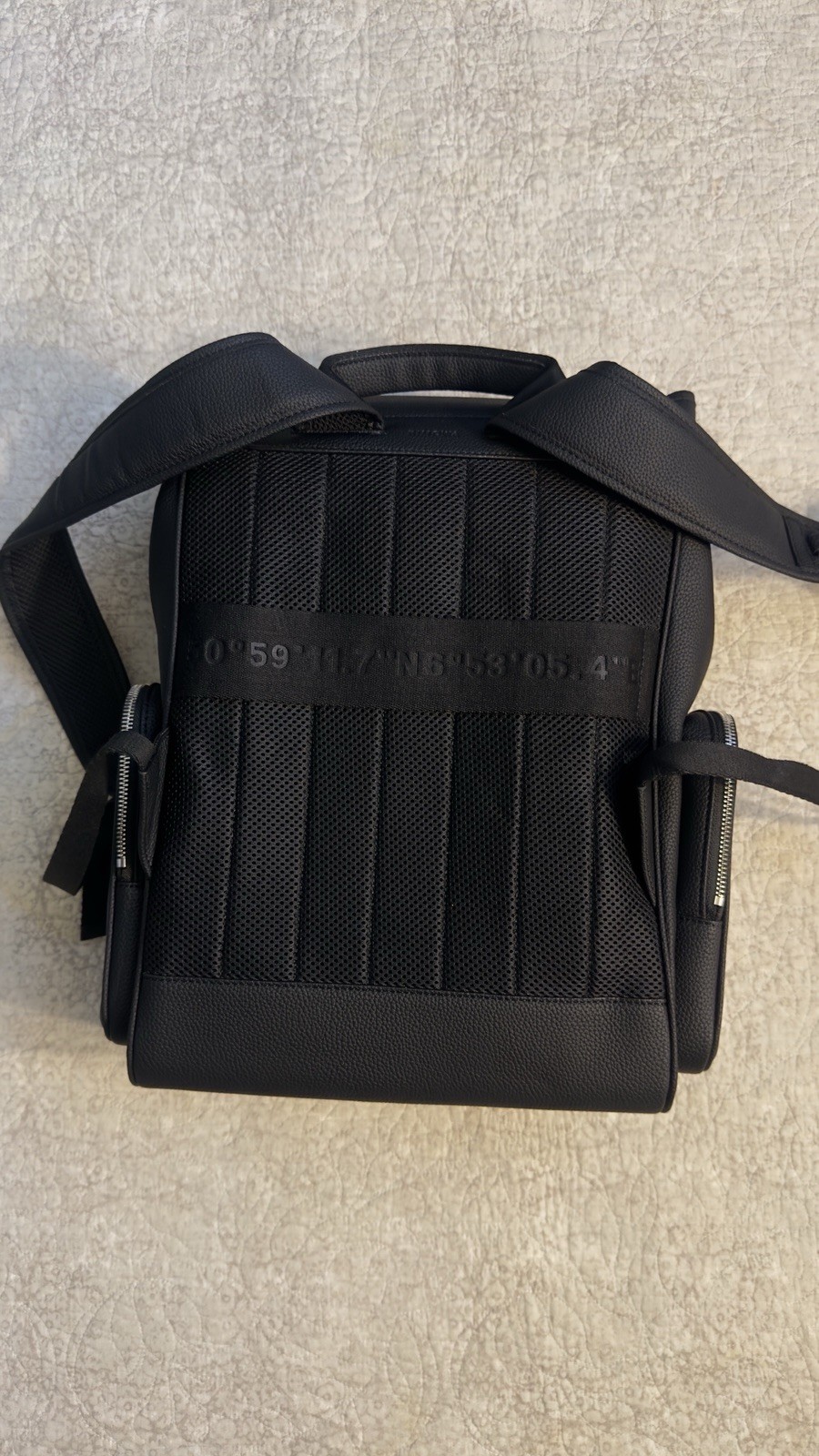 RIMOWA Black Men’s Backpack Drawstring Flap Buckle Zip Pockets Adjustable