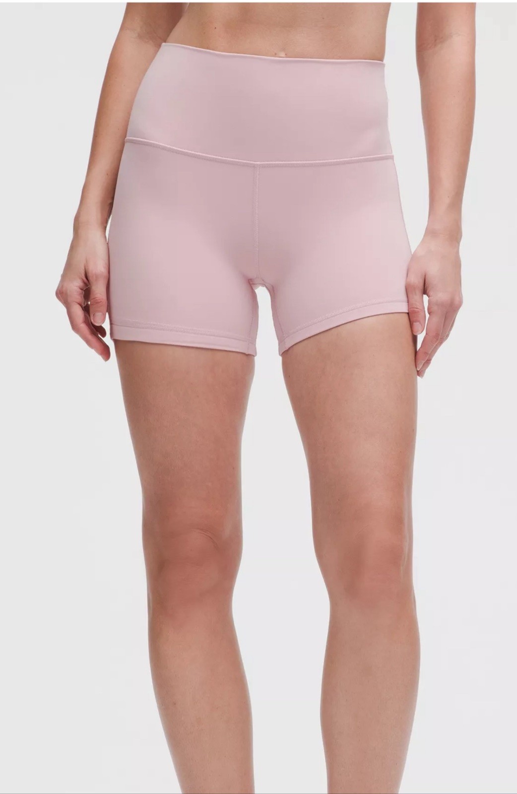 Lululemon Align High-Rise Short 4” Pink Haze Size 6 NWT