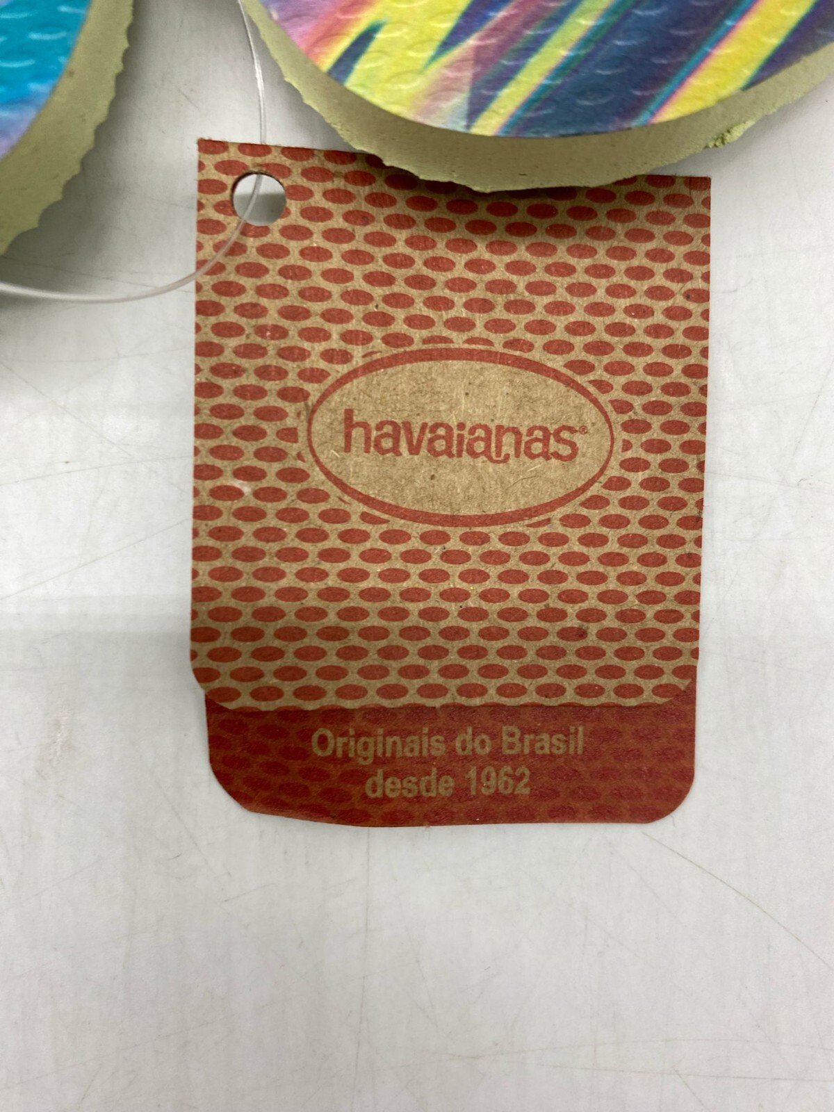 Havaianas Slim Iridescent Flip Flops Women’s Size 6 / 35/36 BR