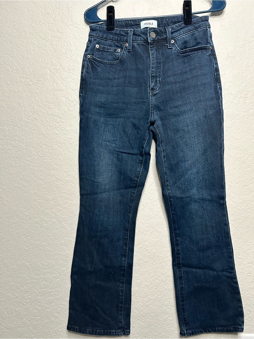 Pistola Dark Wash Bootcut Kick Flare Jeans Size 28