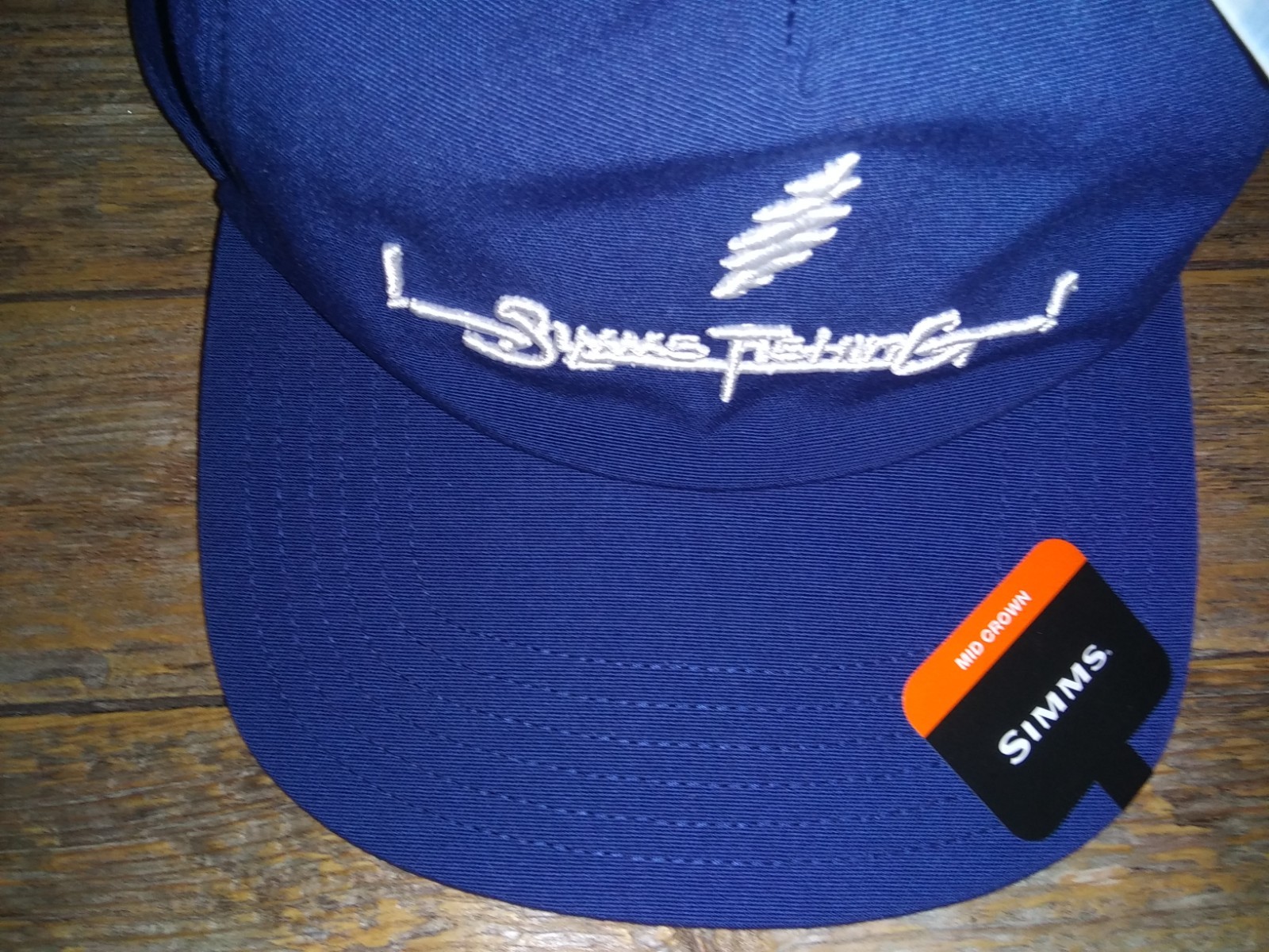New Simms Fishing Hat – The Grateful Dead Lighting Bolt & Fish Lure Baseball Cap