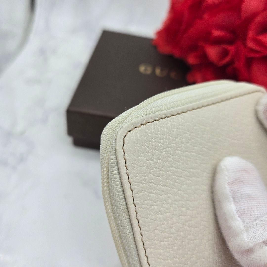 Rare GUCCI coin case small change wallet flower pattern