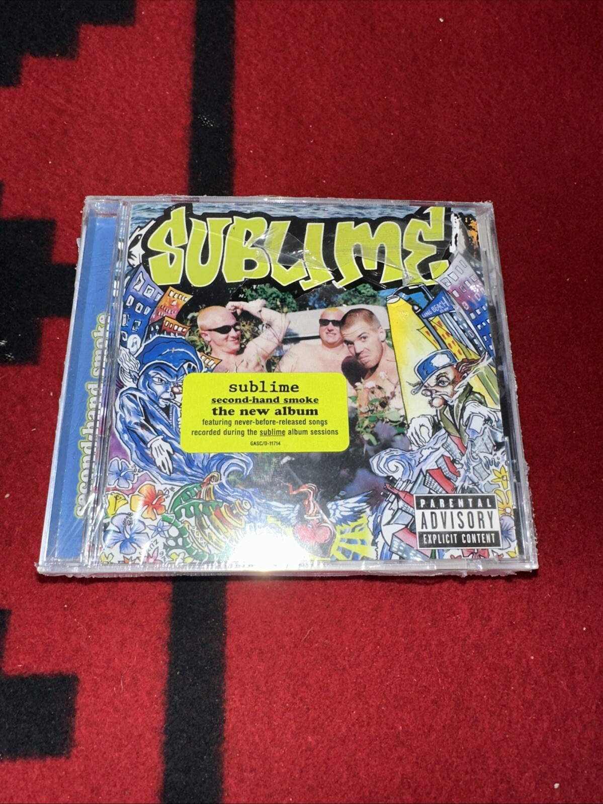 vtg 90s SUBLIME SECOND HAND SMOKE ALBUM CD & Shirt Combo – Brand NEW 1997