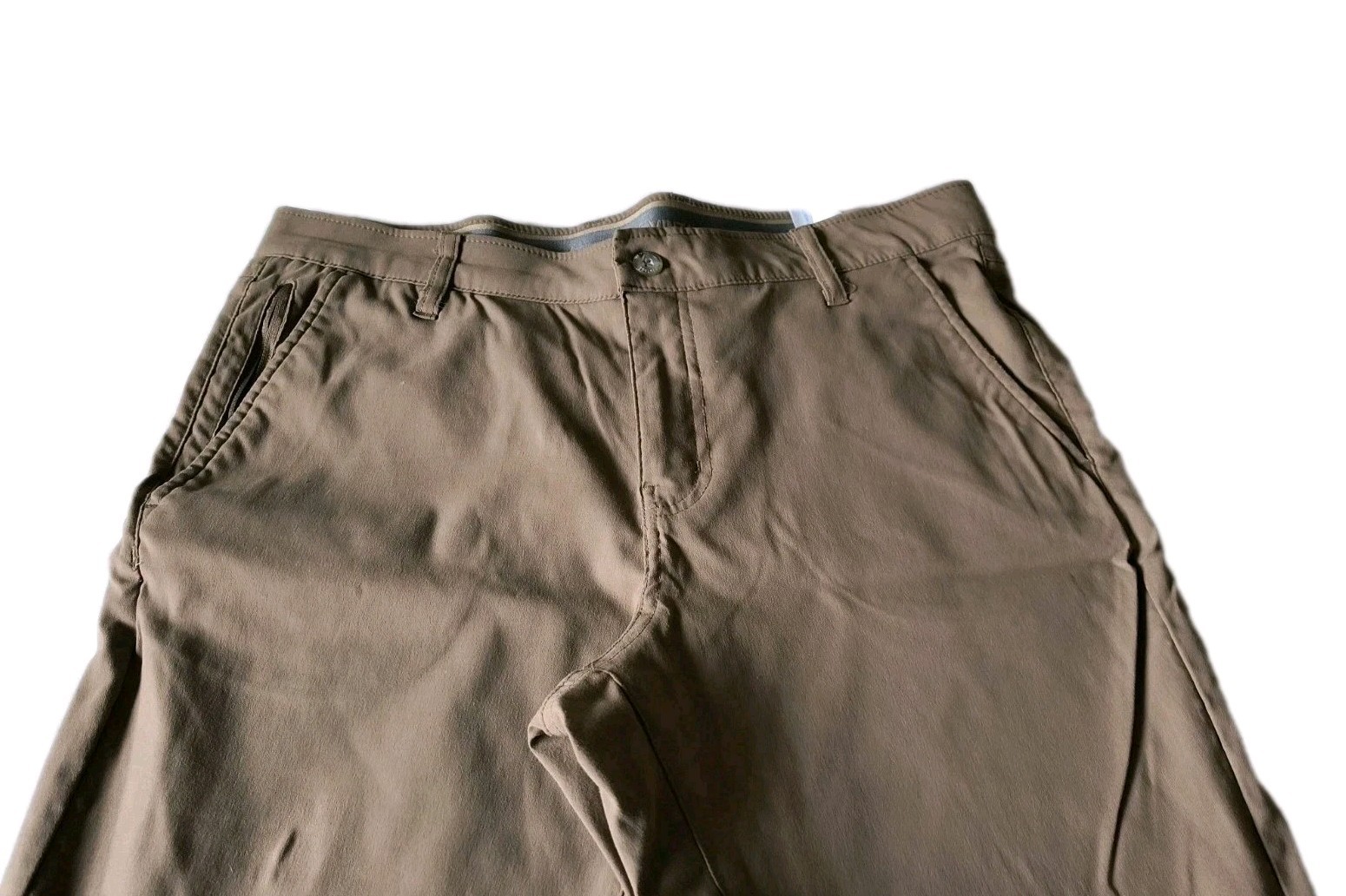Weatherproof Vintage Men’s 34X31.5 Brown Tech Pants 95% Nylon 5% Spandex