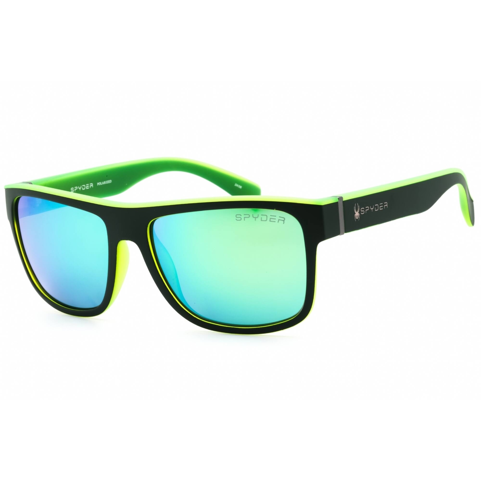 Spyder Men’s Sunglasses Olive Injected Propionate Square Full Rim SP6014 301
