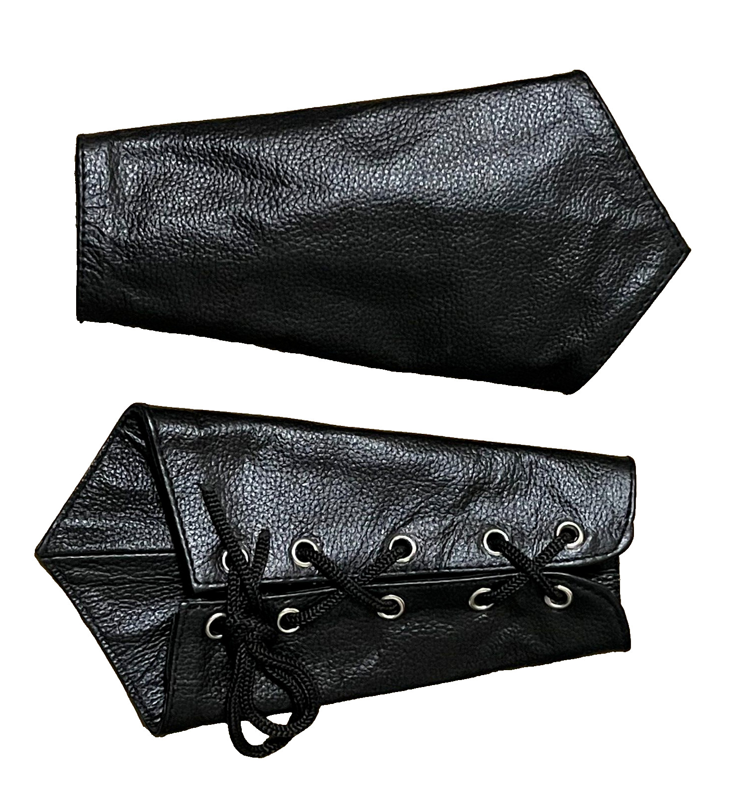 Men’s Punk Wide Genuine Leather Belt Wristband Bangle Cuff Bracelet Adjustable