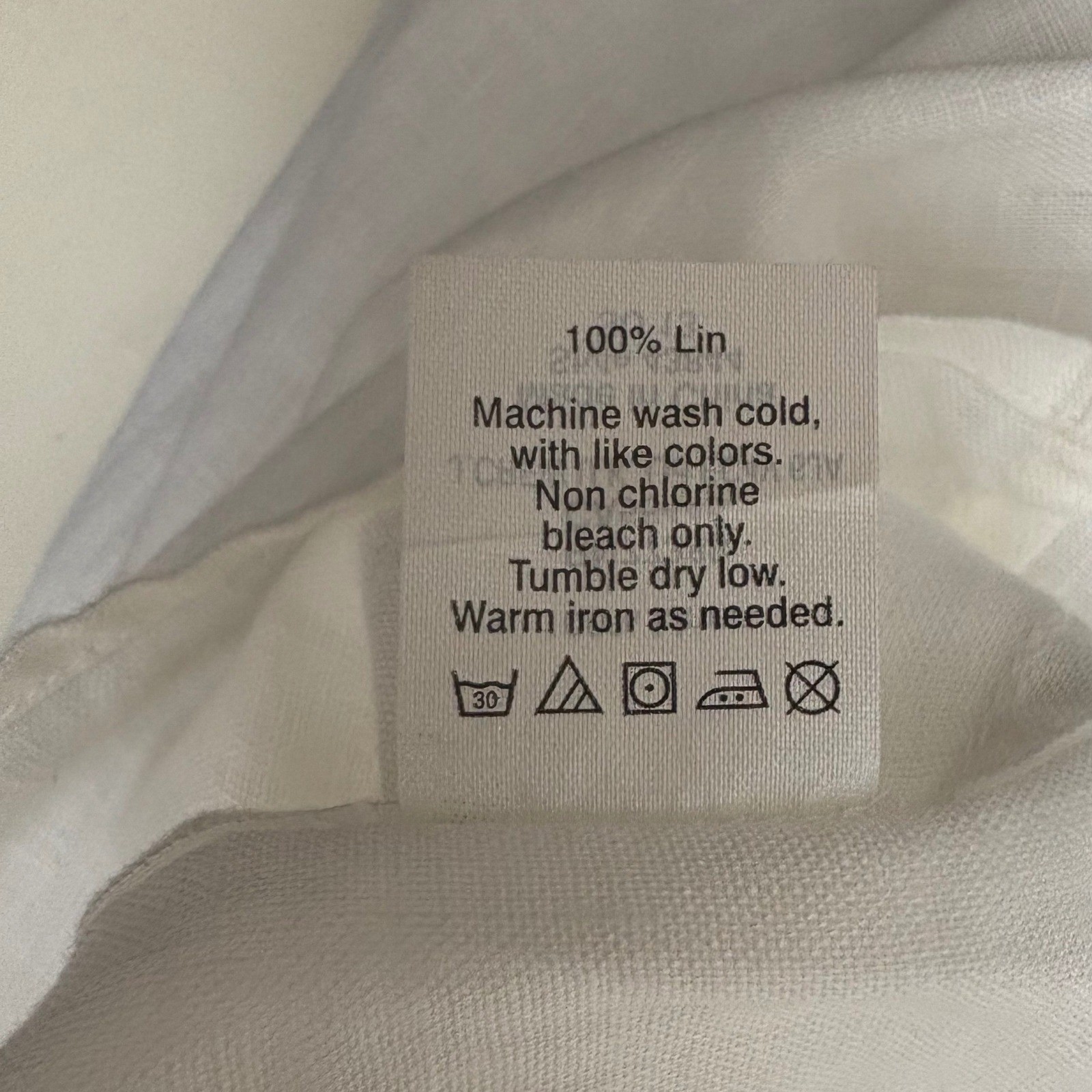 J.Crew 100% Linen Blouse S White Coastal Chic Top Capsule Minimalist Classic