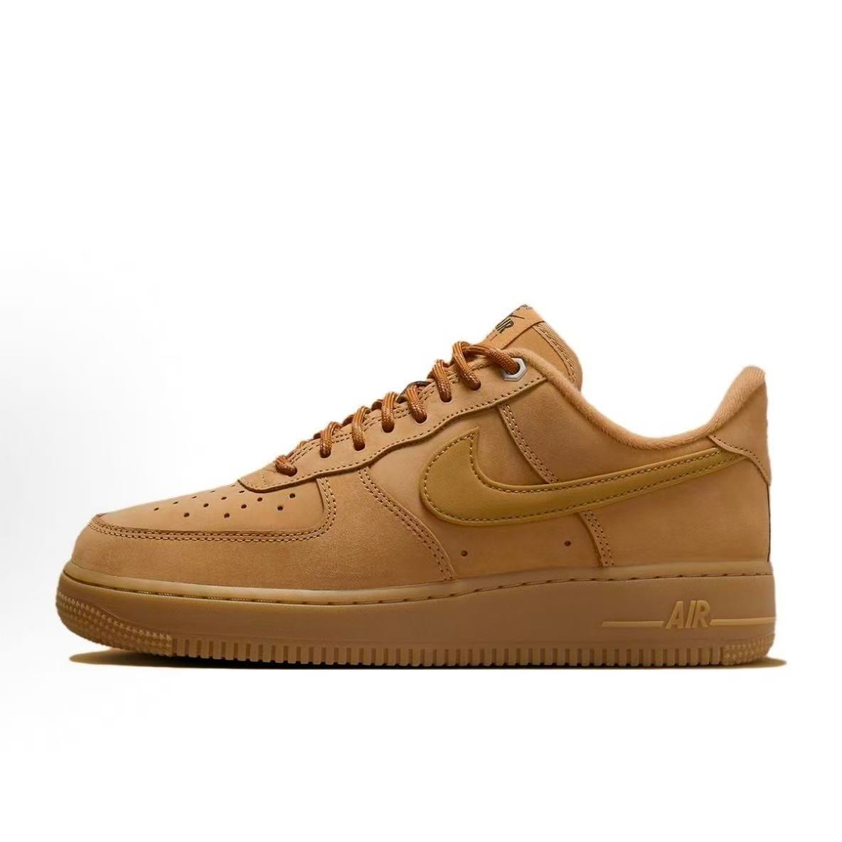 Men’s Air Force 1 ’07 Low Triple Black/White/Brown Classic Sneakers US Size 7-12