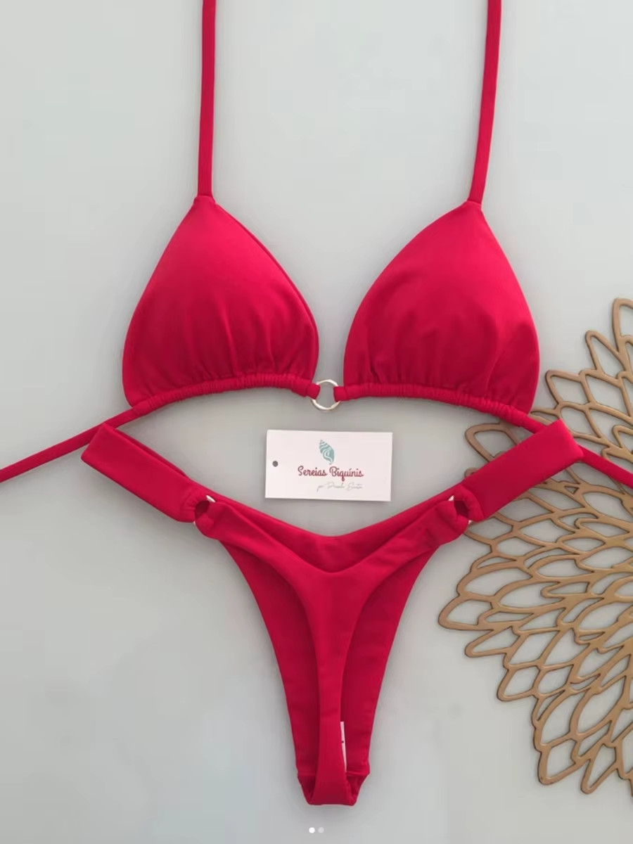 Micro Bikinis 2026 Women Swimsuit New Sexy Swimwear Halter Bikini Set Brazilian