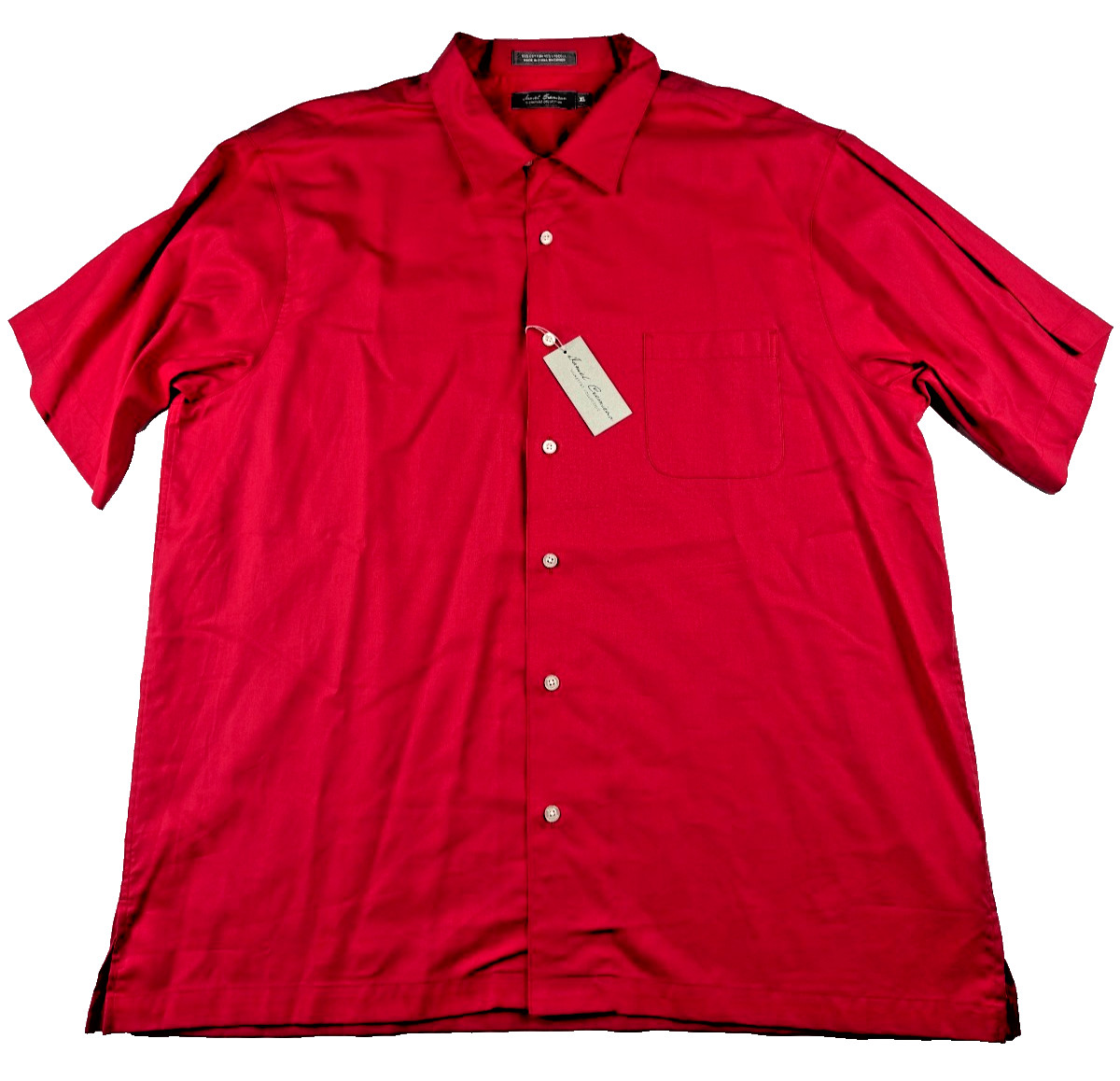 Daniel Cremieux NWT Signature Collection Red Button Up Shirt XL
