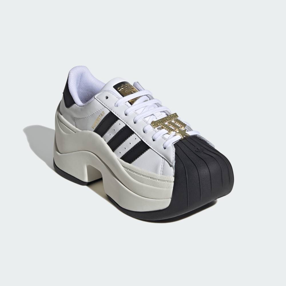 adidas SUPERSTAR BOLD JR9895 Cloud White Off White Core Black Women’s size Japan