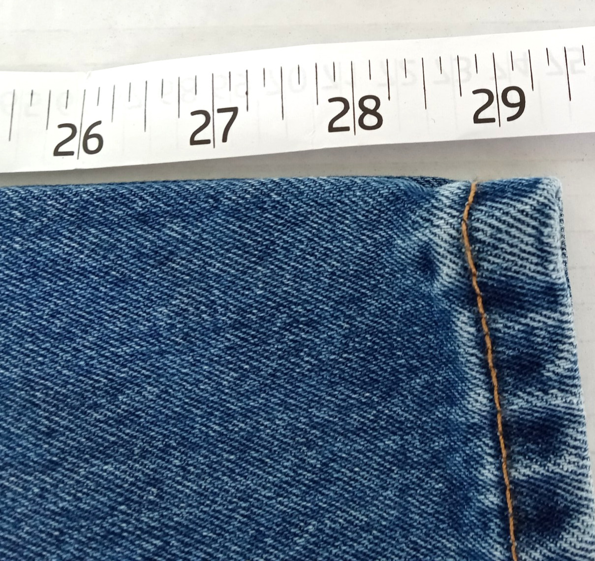 32×29 Levis Mens 505 Regular Fit Jeans Stonewash Blue Denim Straight Leg NWT