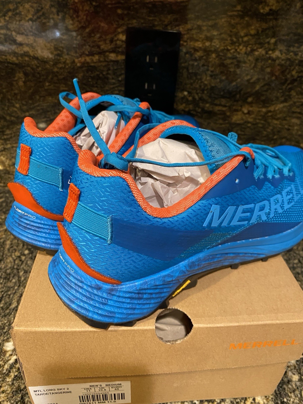 NEW $139 Mens Merrell MTL Long Sky 2 Trail Running Shoes, size 11