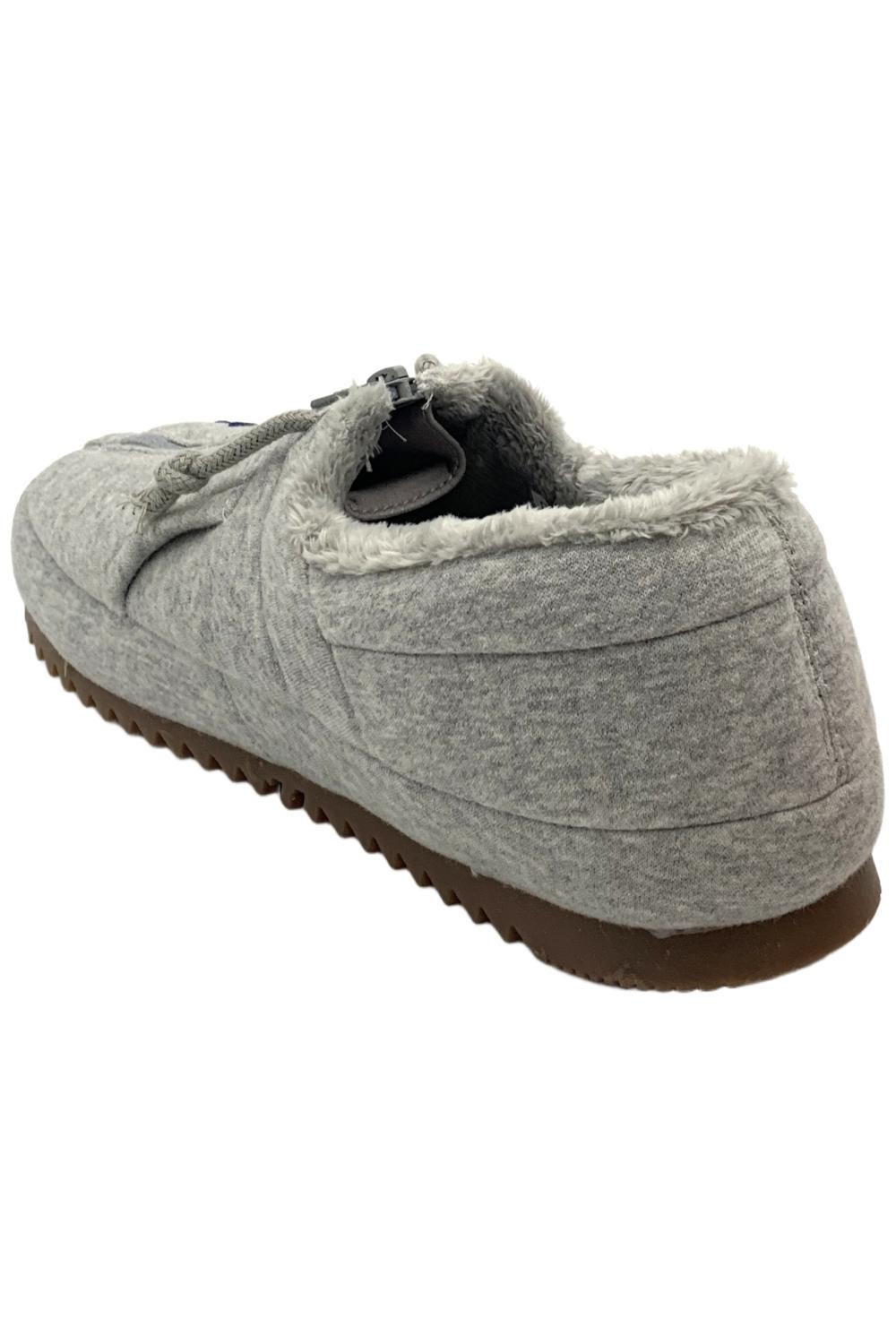 Champion Kid’s Boy’s University Zip Slippers Oxford Gray