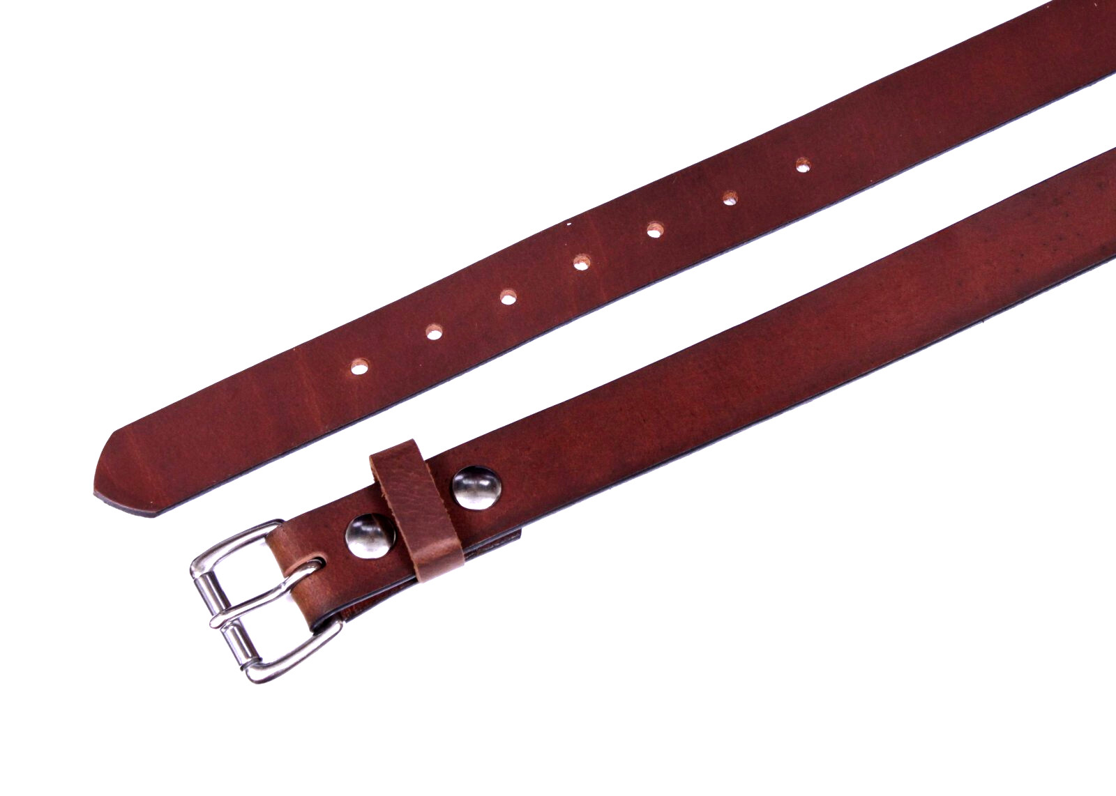 Men’s Genuine Buffalo leather Amish made USA Heavy Duty Work Belt 1 1/4″ Inches