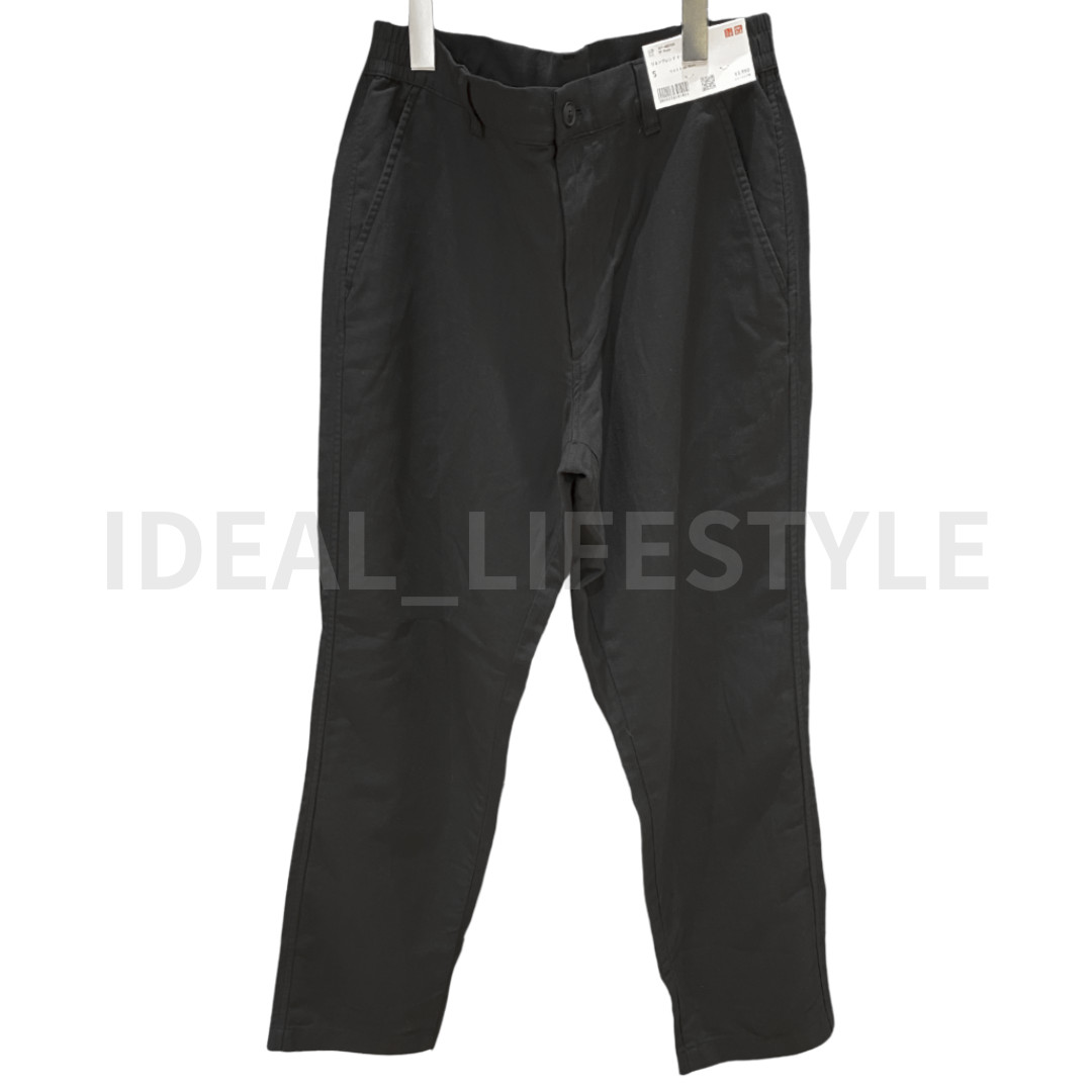 UNIQLO Linen Blend Relaxed Pants S M L XL XXL 3XL 4XL Tapered Men 482920 NWT