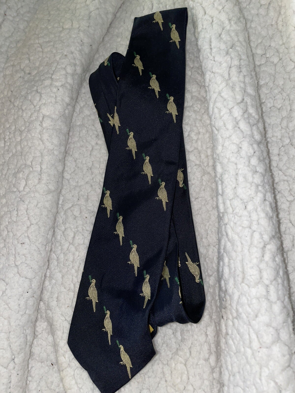 Jack Henry Club Shop Jack Henry Woven England Dacron Polyester & Silk Dove Tie