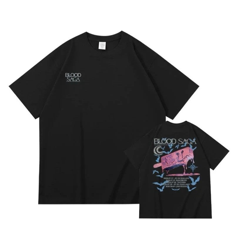2026 Enhypen World Tour Blood Saga US T Shirt reprint