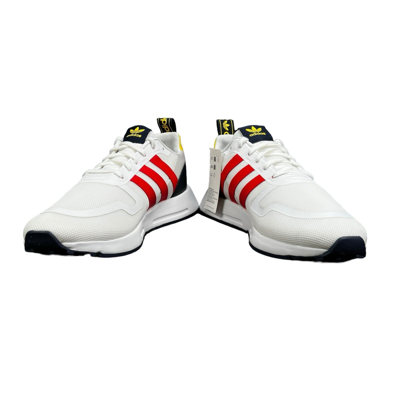 Adidas Multix White Red Yellow Black Shoes GX8378 Men’s Sizes 9 – 12