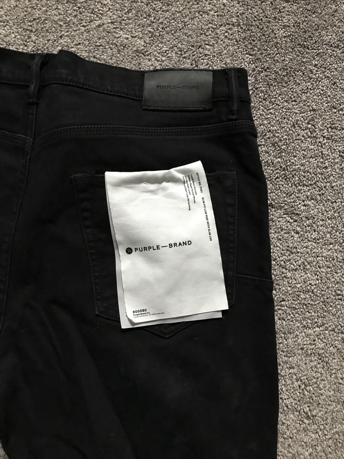 Purple Brand Jeans Black size 34