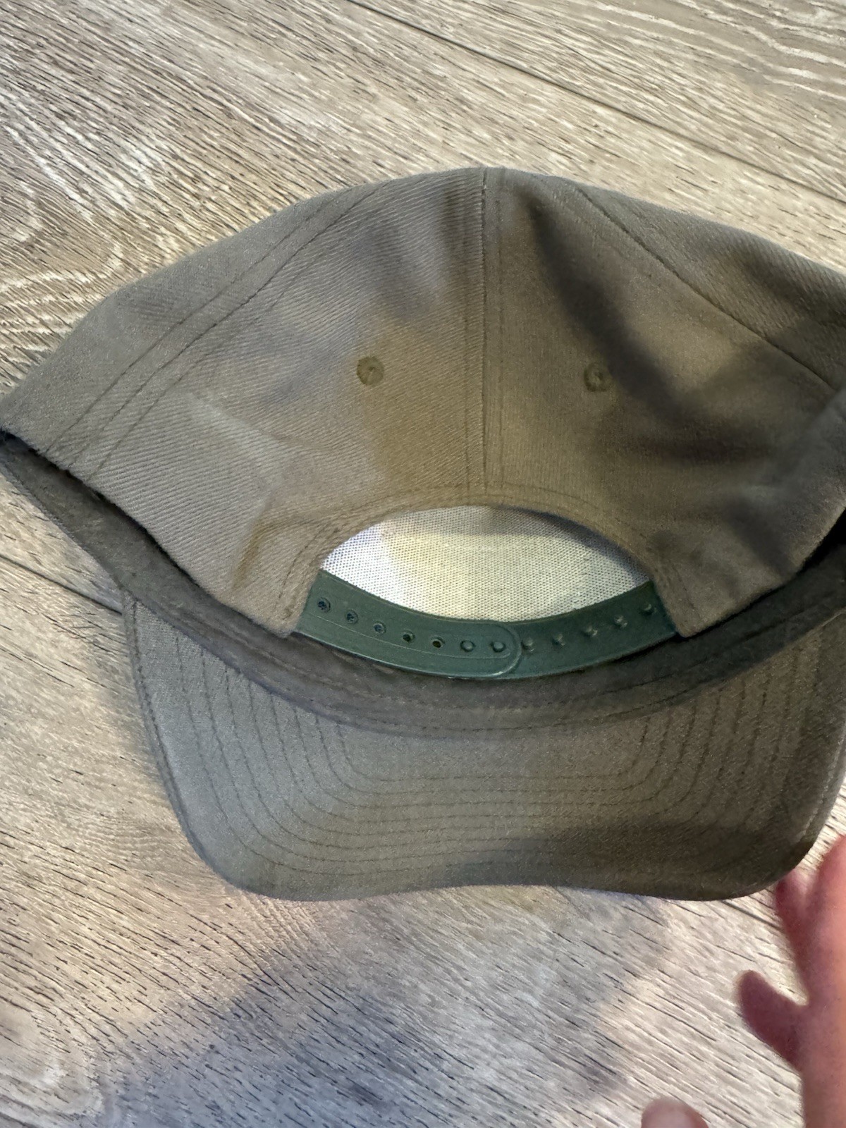 Brixton Company BRXTN Olive Green Adjustable Strapback Hat/Cap