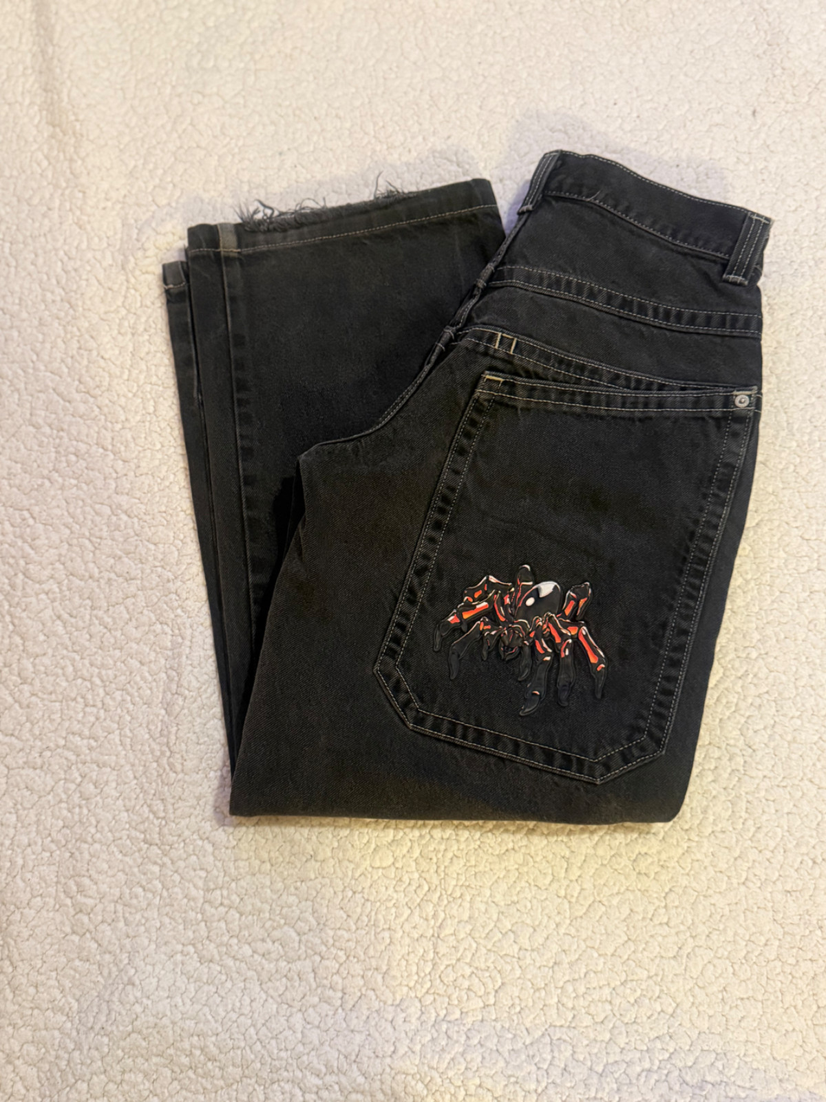 JNCO Tribals with Black/Orange Spider