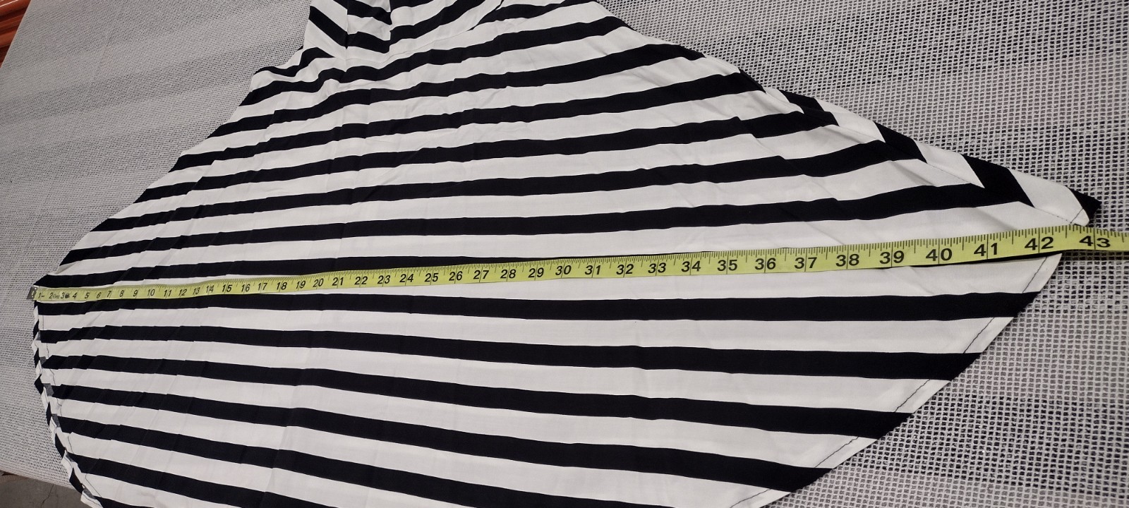 BB Dakota Black & White Stripes Dress Striped Emo Euro 30 USA 8 Waist 28 inches