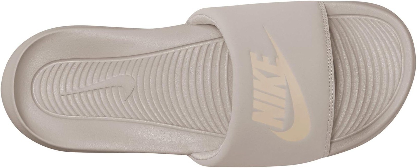 Nike Victori One Men’s Slides, Mineral Slate/Coconut Milk, 15 – Mineral Slate/Co