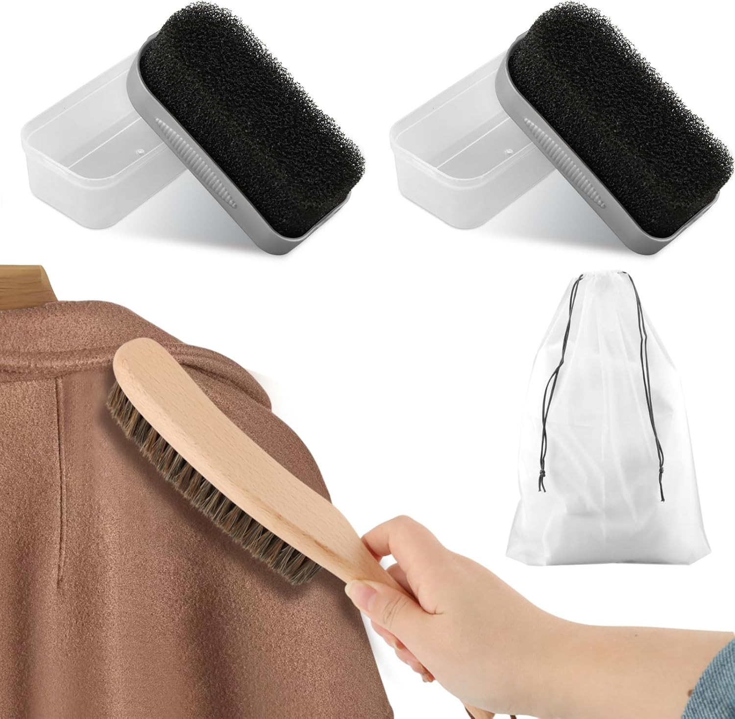 4-Pcs Felt Hat Cleaning Kit, Professional Cowboy Hat Care Kit Brush Cleaning Kit
