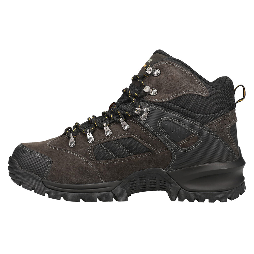 Hi-Tec Rock Mid Wp Lace Up Hiking Mens Brown Casual Boots CH80050M-V