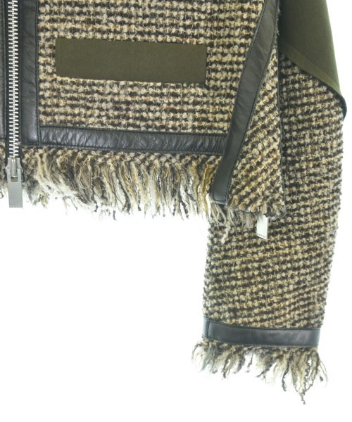 sacai Blouson (Other) BrownxBlackxWhite(Tweed) 1(Approx. S) 2200668945028
