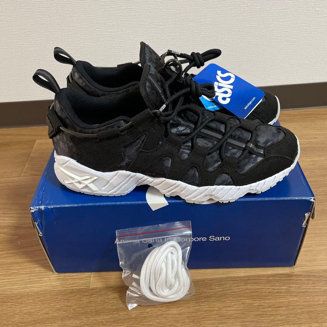 MITA SNEAKERS × ASICS GEL-MAI HQ711 Black White 26cm US8