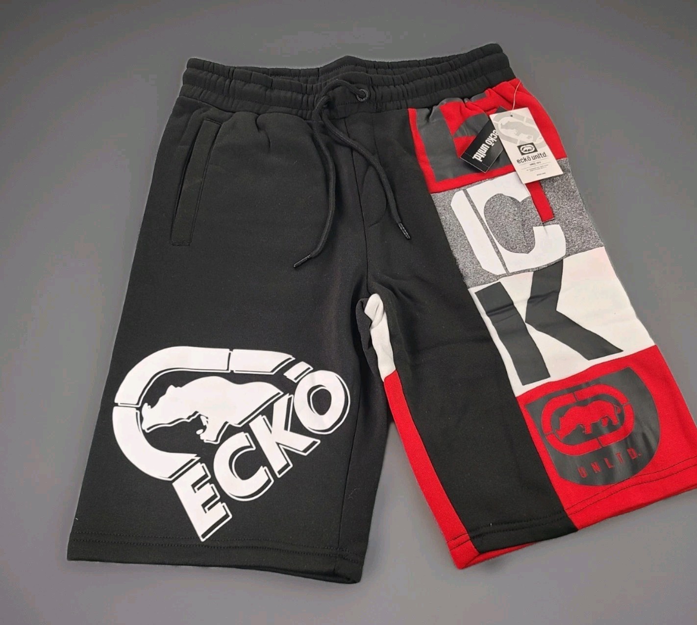 Ecko Unltd. Men’s Triple Play Fleece Shorts Size Small New With Tags