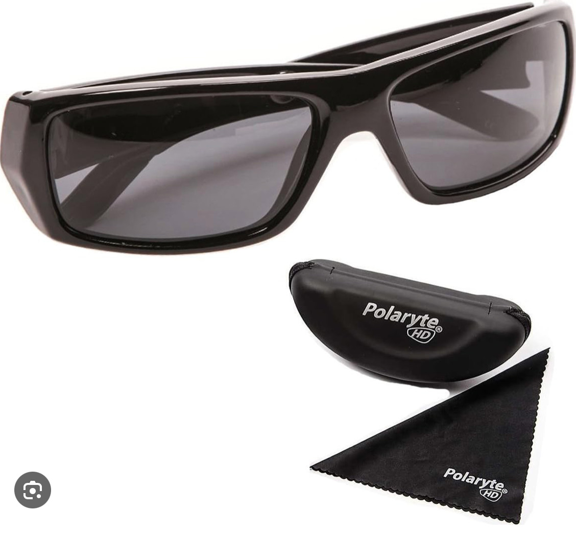 Polaryte High Definition Sunglasses Polarized with 100% UV Protection BLACK